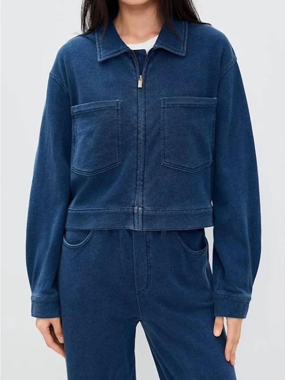 NWT (size L) Z SUPPLY
Heritage Knit Denim Jacket - Picture 3 of 10
